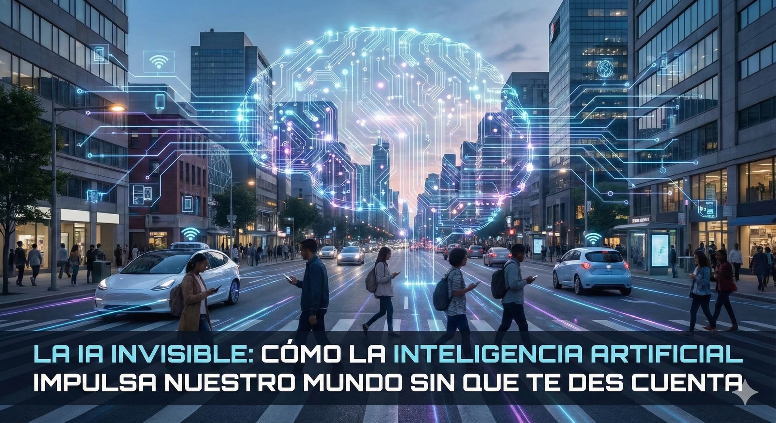 La IA Invisible: Cómo la Inteligencia Artificial Impulsa Nuestro Mundo sin Que Te Des Cuenta